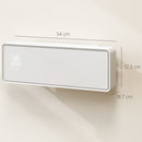 HOMCOM 2000W Ceramic Electric Heater with Fan, Wall Mounted, White