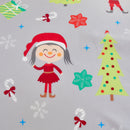 Fusion Elf & Santa Duvet Cover Set in Grey