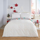 Fusion Elf & Santa Duvet Cover Set in Grey