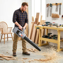 Outsunny 36V Leaf Blower Cordless With 2 X 4000mAh Batteries & Charger