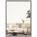HOMCOM Wall Bathroom Mirror, Vanity Mirror, Grey