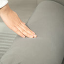 HOMCOM Recliner Armchair, Reclining Chair With Adjustable Leg Rest