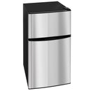 HOMCOM 88L Small Fridge Freezer With 5-Setting Thermostat, Inner Light