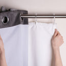 Fusion Eyelet Blackout Lining Blackout Lining for Eyelet Curtains in White
