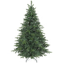 HOMCOM Christmas Tree Hinged Xmas Tree with Realistic Branches