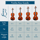 Forenza Prima I Violin Outfit - 1/2 Size