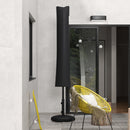 Outsunny Parasol Cover, Patio Cantilever Cover, Banana Umbrella Cover, Black