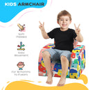 AIYAPLAY Kids Armchair, Foldable Toddler Chair For Bedroom