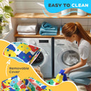 AIYAPLAY Kids Armchair, Foldable Toddler Chair For Bedroom