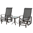 Gliding Table & Chairs Set