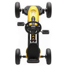 AIYAPLAY Pedal Go-Kart for Kids with Silent EVA Wheels, Metal Frame
