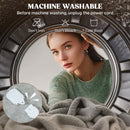 HOMCOM Heated Throw Blanket With 10 Heat Levels And 10H Timer, Grey