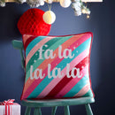 Fusion Fa La La Filled Cushion In Multi