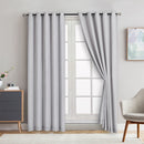 Lewis's Farrow Eyelet Curtains - Silver