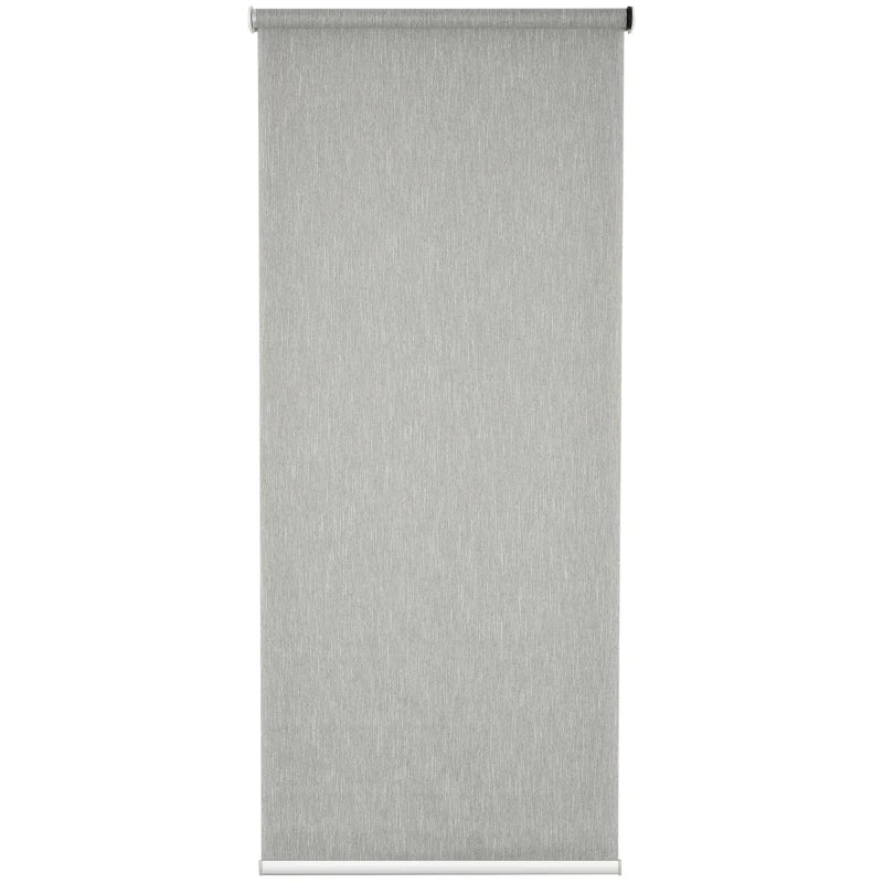 HOMCOM WiFi Smart Roller Blinds 90 x 180cm - Grey