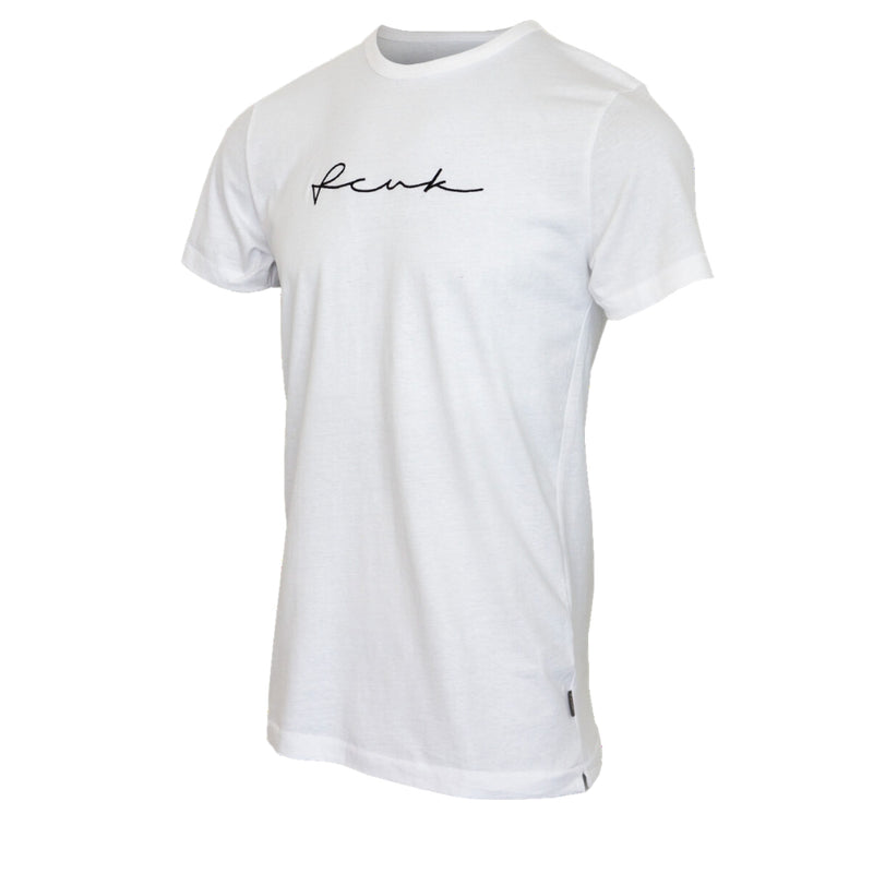 FCUK Scribble Tee T Shirt - White