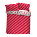 Fusion Festive Fancy Duvet Cover Set in Pink