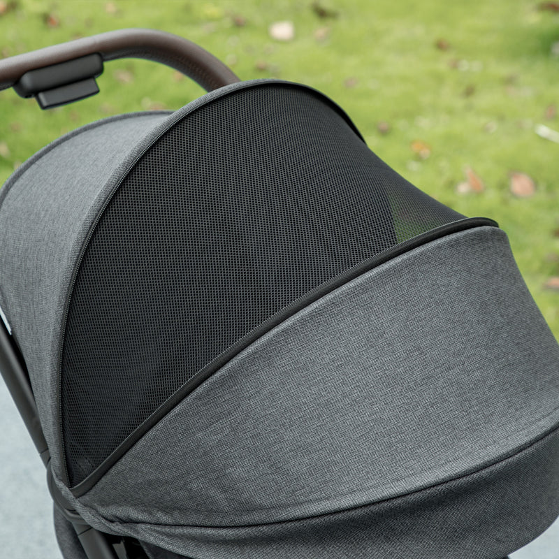 AIYAPLAY Baby Stroller with Adjustable Seat, Travel Pushchair