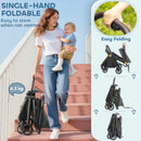 AIYAPLAY Baby Stroller with Adjustable Seat, Travel Pushchair