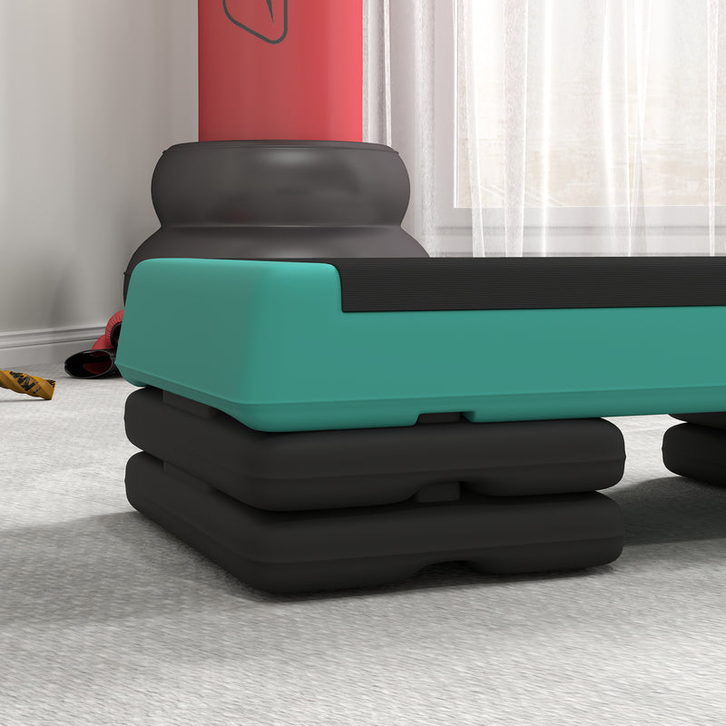 SPORTNOW Aerobic Step, 10.5/15.5/20.5cm Exercise Stepper for Home