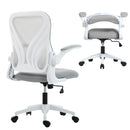 HOMCOM Mesh Office Chair, Computer Chair with Foldable Backrest, Grey