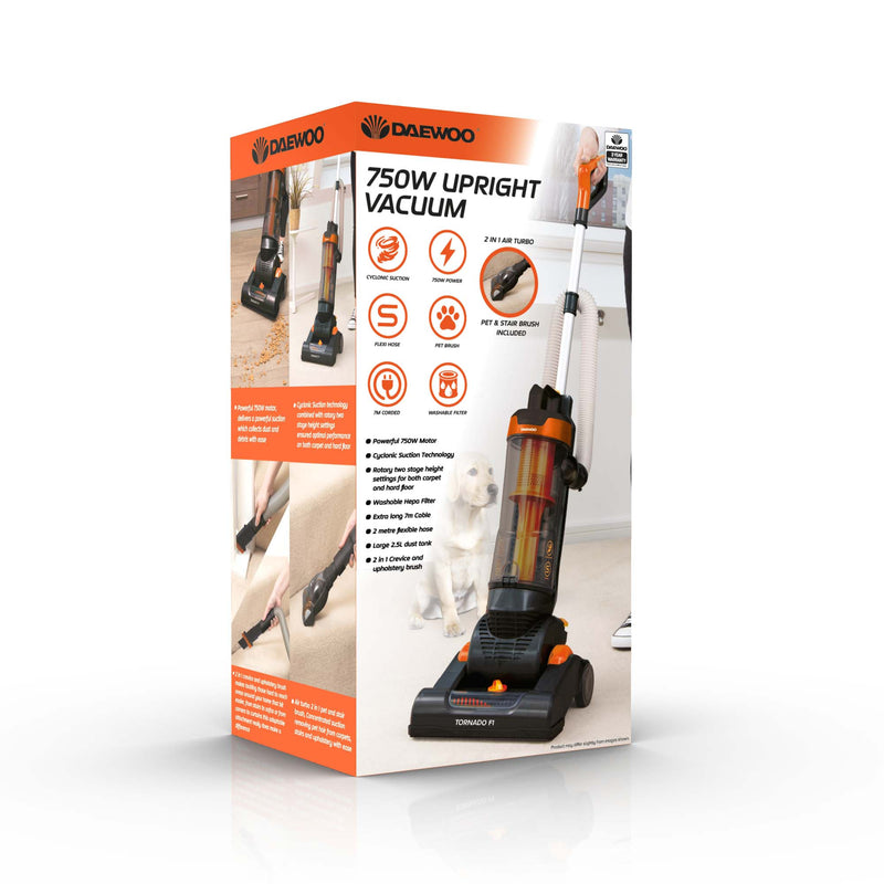 Daewoo 750w Upright Vacuum Cleaner