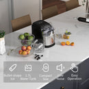 HOMCOM Portable Ice Cube Maker W/ 2 Cube Sizes 12Kg/24 Hrs, 9 Cubes/ 6-12Mins