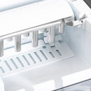 HOMCOM Portable Ice Cube Maker W/ 2 Cube Sizes 12Kg/24 Hrs, 9 Cubes/ 6-12Mins
