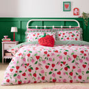 Bedlam Fun Strawberries Duvet Cover Set in Pink