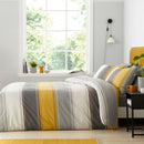 Fusion Betley Duvet Cover Set in Ochre