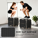 SPORTNOW Non-Slip Plyo Box, Corner-free Wooden Jump Box