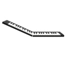 Carry-On 49 Key Touch Sensitive Folding Piano - Black