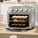 HOMCOM 24L Air Fryer Oven, Small Electric Oven, Grill, Roast, Bake, 1600W