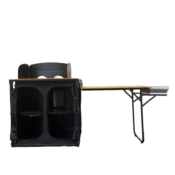 Camp Kitchen with side Table