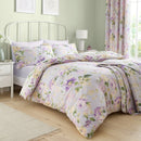 D & D Flourette Bedspread in Lilac