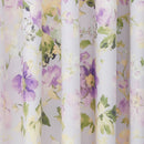 D & D Flourette Eyelet Curtains in Lilac