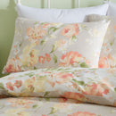 D & D Flourette Duvet Cover Set in Natural