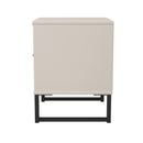 Fluted 2 Drawer Bedside in Kashmir Matt - Ready Assembled