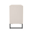 Fluted 6 Drawer Midi Chest in Kashmir Matt - Ready Assembled