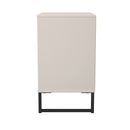 Fluted 3 Drawer Chest in Kashmir Matt - Ready Assembled