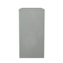 Fluted 4 Drawer Vanity in Dusk Grey - Ready Assembled