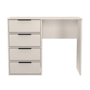 Fluted 4 Drawer Vanity in Kashmir Matt - Ready Assembled