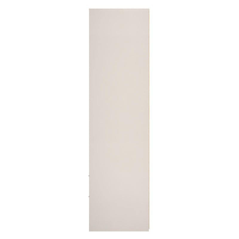 Fluted 2 Drawer Double Wardrobe in Kashmir Matt - Ready Assembled