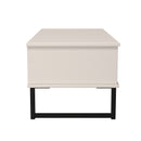 Fluted 1 Drawer Coffee Table in Kashmir Matt - Ready Assembled