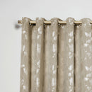 Full Stop - Extendable Curtain Pole with pair of end finials in Antique Brass