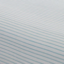 D & D Finlay Stripe Fitted Bed Sheet Set in Blue
