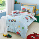 Bedlam Farmyard Friends Duvet Cover Set in Blue