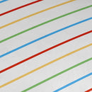 Bedlam Farmyard Friends Fitted Bed Sheet In Blue/Red/Green/Yellow Multi - Single