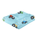 Bedlam Farmyard Friends Throw in Blue