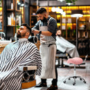 HOMCOM PU Leather Saddle Stool W/ Moulded Padded Seat Adjustable Height Pink